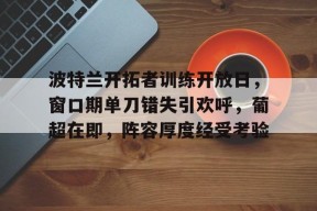 包含波特兰开拓者训练开放日，窗口期单刀错失引欢呼，葡超在即，阵容厚度经受考验的词条